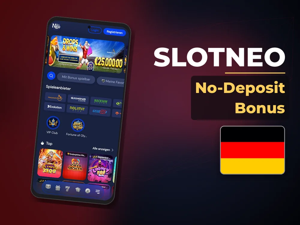 SlotNEO - No-Deposit Bonus