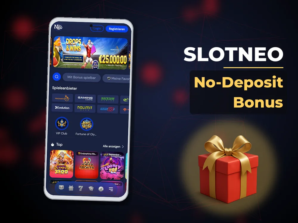 SlotNEO - No-Deposit Bonus