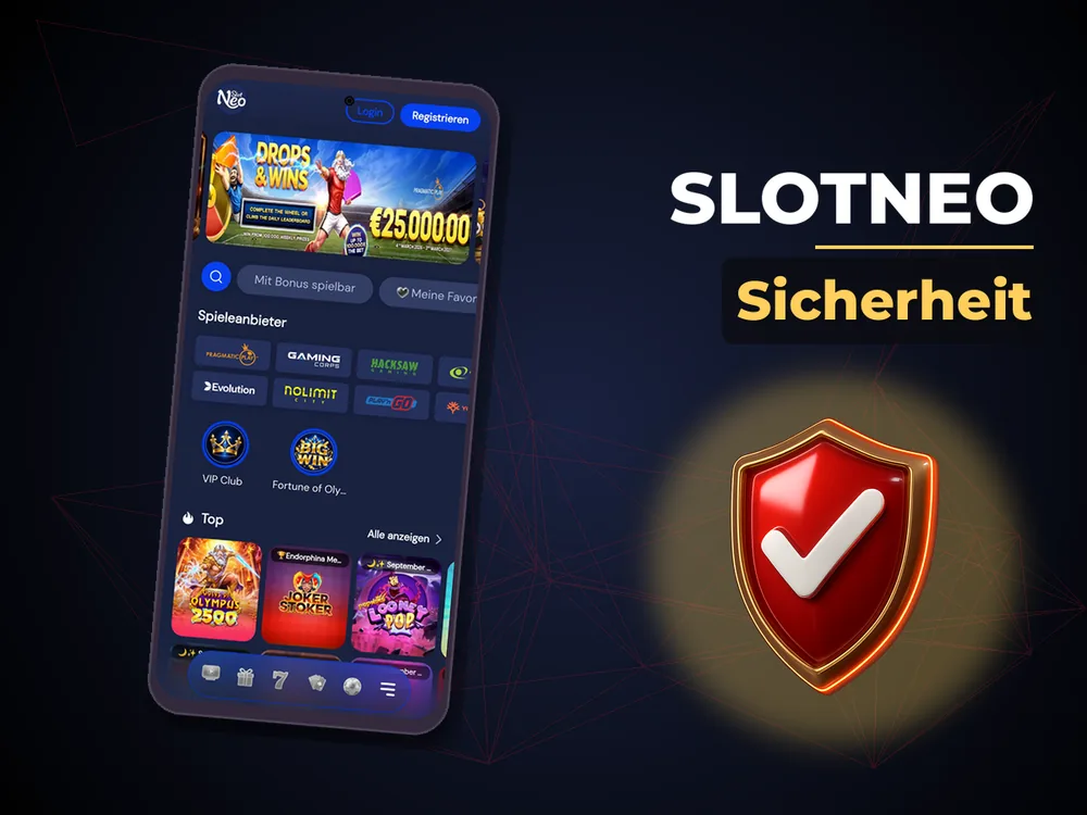 SlotNEO - Sicherheit