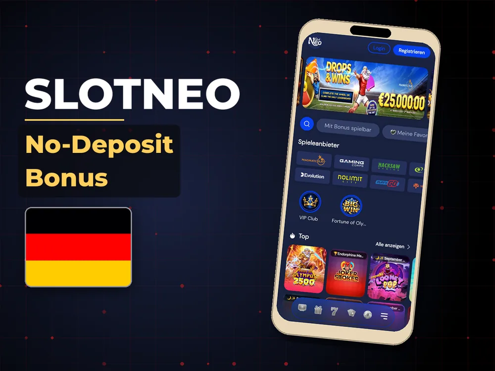 SlotNEO - No-Deposit Bonus